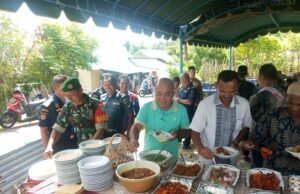 Babinsa Koramil 01/Sukajaya Hadiri Acara Kenduri Pernikahan Warga Binaan