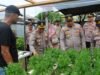 Kapolres Sabang Tinjau Pekarangan Pangan Bergizi di Gampong Kuta Barat