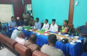 Babinsa Koramil 01/Sukajaya Hadiri Rapat Pemilihan Tokoh Agama di Jurong Mulia