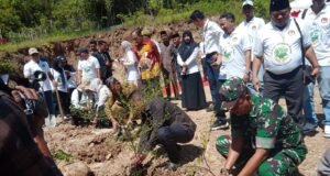 Dandim 0112/Sabang Hadiri Ceremonial Peletakan Batu Pertama Program “Peduli Bumi Peduli Manusia”