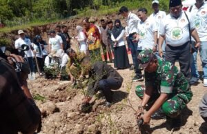 Dandim 0112/Sabang Hadiri Ceremonial Peletakan Batu Pertama Program “Peduli Bumi Peduli Manusia”
