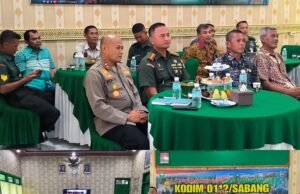 Halal Bihalal Bersama Presiden, Kodim 0112/Sabang Undang Purnawirawan TNI Polri