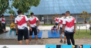 Kodim 0112/Sabang Laksanakan Garjas Periodik I TA 2025. “Tingkatkan Kemampuan Prajuritnya”.