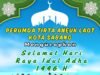 PERUMDA TIRTA ANEUK LAOT KOTA SABANG MENGUCAPKAN SELAMAT HARI RAYA IDUL ADHA 1446 H