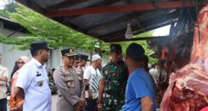 Kapolres dan Pj. Wali Kota Sabang Sidak Pasar Jelang Idul Adha 1446 H