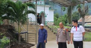 Bakti Sosial Sambut HUT Bhayangkara ke-79 di Masjid Baitul Muna Gampong Iboih