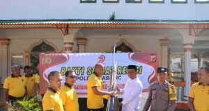 Sambut HUT Bhayangkara ke-79, Polres Sabang Gelar Bakti Sosial