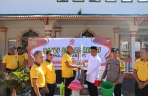 Sambut HUT Bhayangkara ke-79, Polres Sabang Gelar Bakti Sosial