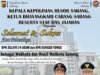 KEPALA KEPOLISIAN RESOR SABANG DAN KETUA BHAYANGKARI SABANG MENGUCAPKAN SELAMAT ATAS PELANTIKAN WALIKOTA DAN WAKIL WALIKOTA SABANG