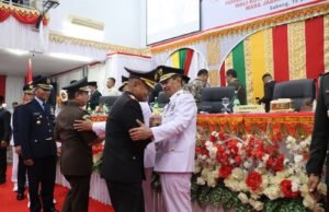 Kapolres Sabang Hadiri Pelantikan Walikota dan Wakil Walikota Sabang Periode 2025–2030