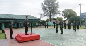 Dandim 0112/Sabang Pimpin Upacara 17-an, Sampaikan Amanat Pimpinan Kepada Jajaran