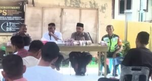 Babinsa Koramil 01/Sukajaya Hadiri Rapat Tanggap Bencana di Gampong Paya