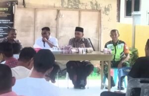 Babinsa Koramil 01/Sukajaya Hadiri Rapat Tanggap Bencana di Gampong Paya