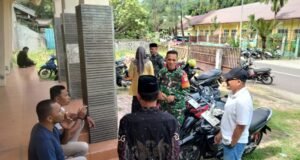 Babinsa Aneuk Laot Koramil 02/Sukakarya Jalin Silaturahmi dan Dengar Aspirasi Tokoh Masyarakat