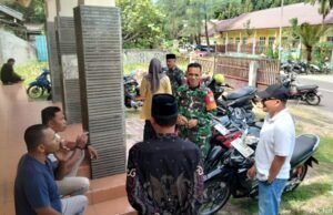 Babinsa Aneuk Laot Koramil 02/Sukakarya Jalin Silaturahmi dan Dengar Aspirasi Tokoh Masyarakat