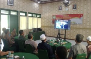 Kodim 0112/Sabang Gelar Komsos Virtual dengan Komponen Masyarakat Tingkat Pusat TA 2025