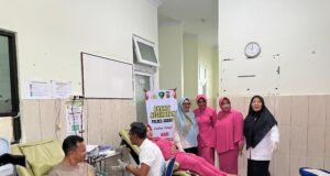Polres Sabang Gelar Donor Darah Sambut Hari Bhayangkara ke-79 Tahun 2025