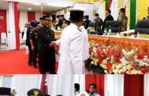 Dandim 0112/Sabang Hadiri Pelantikan Wali Kota dan Wakil Wali Kota Sabang Terpilih, Berikan Ucapan Selamat dan Dukungan Penuh