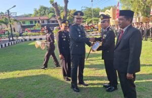 Dandim 0112/Sabang Hadiri Upacara HUT Bhayangkara ke-79 di Kota Sabang