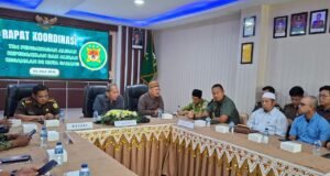 Dandim 0112/Sabang Ikuti Rapat Koordinasi Tim PAKEM di Kota Sabang