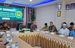 Dandim 0112/Sabang Ikuti Rapat Koordinasi Tim PAKEM di Kota Sabang