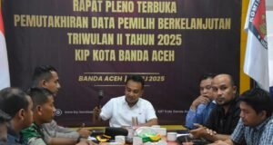 KIP Banda Aceh Lakukan Pemutakhiran data Pemilih Berkelanjutan Triwulan II Tahun 2025