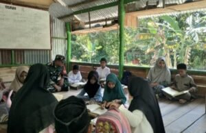 Babinsa Koramil 02/Sukakarya Dampingi Pengajian Anak-anak, Pererat Silaturahmi dan Pembinaan Akhlak Sejak Dini