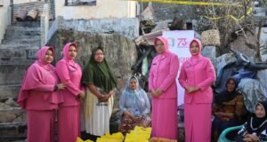 Salurkan Bantuan Tanggap Peduli kepada Korban Kebakaran di Gp.Kuta Barat.