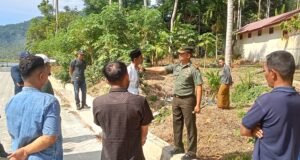 Dandim 0112/Sabang Laksanakan Pengecekan Sumber Air di Waduk Paya Seunara dan PDAM Kota Sabang