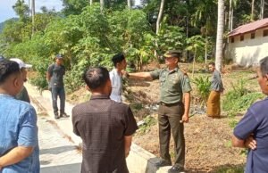 Dandim 0112/Sabang Laksanakan Pengecekan Sumber Air di Waduk Paya Seunara dan PDAM Kota Sabang