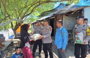 Salurkan Bantuan Sembako kepada Warga Kurang Mampu di Gampong Balohan