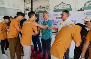 Kadisparpora Abdullah ‘Bakar’ Semangat Pemain Pra PORA Futsal Aceh Besar