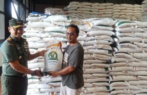 Dandim 0112/Sabang Tinjau Gudang Bulog: Cek Langsung Kualitas dan Kesiapan Beras Bantuan untuk Warga Kurang Mampu