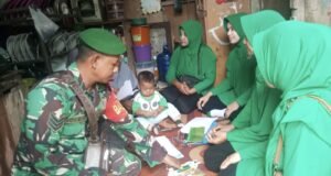 Persit KCK Kodim 0112/Sabang Laksanakan Bakti Sosial di Gampong Cot Ba’U, Bantu Keluarga Kurang Mampu dan Anak Tunawicara