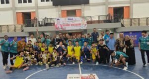 Pra PORA Futsal, Disuport Langsung Ketua KONI dan Kabid Olahraga Disparpora, Aceh Besar Raih Angka Sempurna di Laga Pamungkas