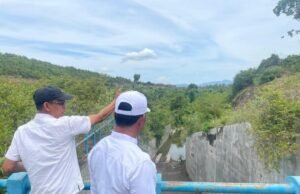 Untuk Memperkuat Ketahanan Pangan, Bupati Syeh Muharram Meninjau Ke Lokasi Waduk
