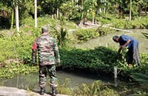Babinsa Koramil 02/Sukakarya Dukung Pengembangan Budidaya Ikan Lele dan Nila di Sukamakmue