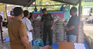 Dandim 0112/Sabang Tinjau Langsung Operasi Pasar Beras Premium di Gampong Ujong Kareung