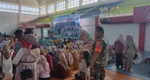 Babinsa Gampong Ujong Kareung Hadiri Kegiatan Festival Anak PAUD Se-Kota Sabang