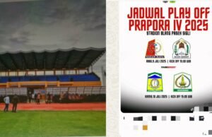 PSSI Aceh Tetapkan Stadion Ex PON Aceh-Sumut Venue Play Off, “Tim Play Off Berkekuatan Setara”