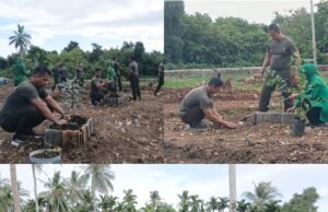 Kodim 0112/Sabang Laksanakan Penanaman Pohon, Bersatu dengan Alam untuk NKRI