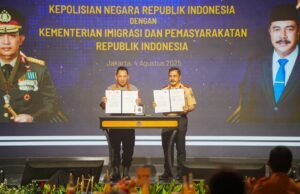 Teken Nota Kesepahaman dengan Kementerian Imipas, Kapolri Harap Sinergisitas Makin Optimal