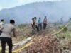 Babinsa Koramil 02/Sukakarya dan Bhabinkamtibmas Bersama BPBD Berhasil Padamkan Kebakaran Lahan di Iboih Sabang