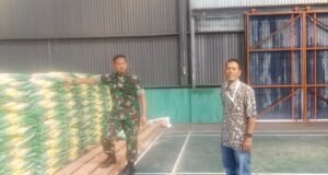Dandim 0112/Sabang Kawal Stabilitas Pangan, Tinjau Stok Beras SPHP di Gudang BULOG