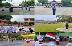 Babinsa Koramil Jajaran Kodim 0112/Sabang Jadi Irup Upacara Bendera di Sejumlah Sekolah