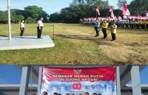 Merah Putih di Ujung Negeri, Kodim 0112/Sabang Ikut Serta Kibarkan 2.025 Bendera Sambut HUT RI ke-80