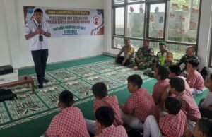 Edukasi Anak Sejak Usia Dini, Babinsa Cot Ba’U Dukung Sosialisasi Anti Narkoba di SDN 04