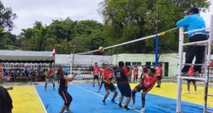 Turun ke Lapangan, Dandim 0112/Sabang Ikut Meriahkan Voli HUT RI ke-80