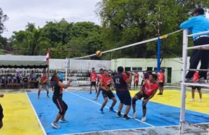 Turun ke Lapangan, Dandim 0112/Sabang Ikut Meriahkan Voli HUT RI ke-80