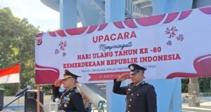 Kapolres Sabang Pimpin Upacara HUT ke-80 Kemerdekaan RI di Tugu Nol Kilometer Indonesia